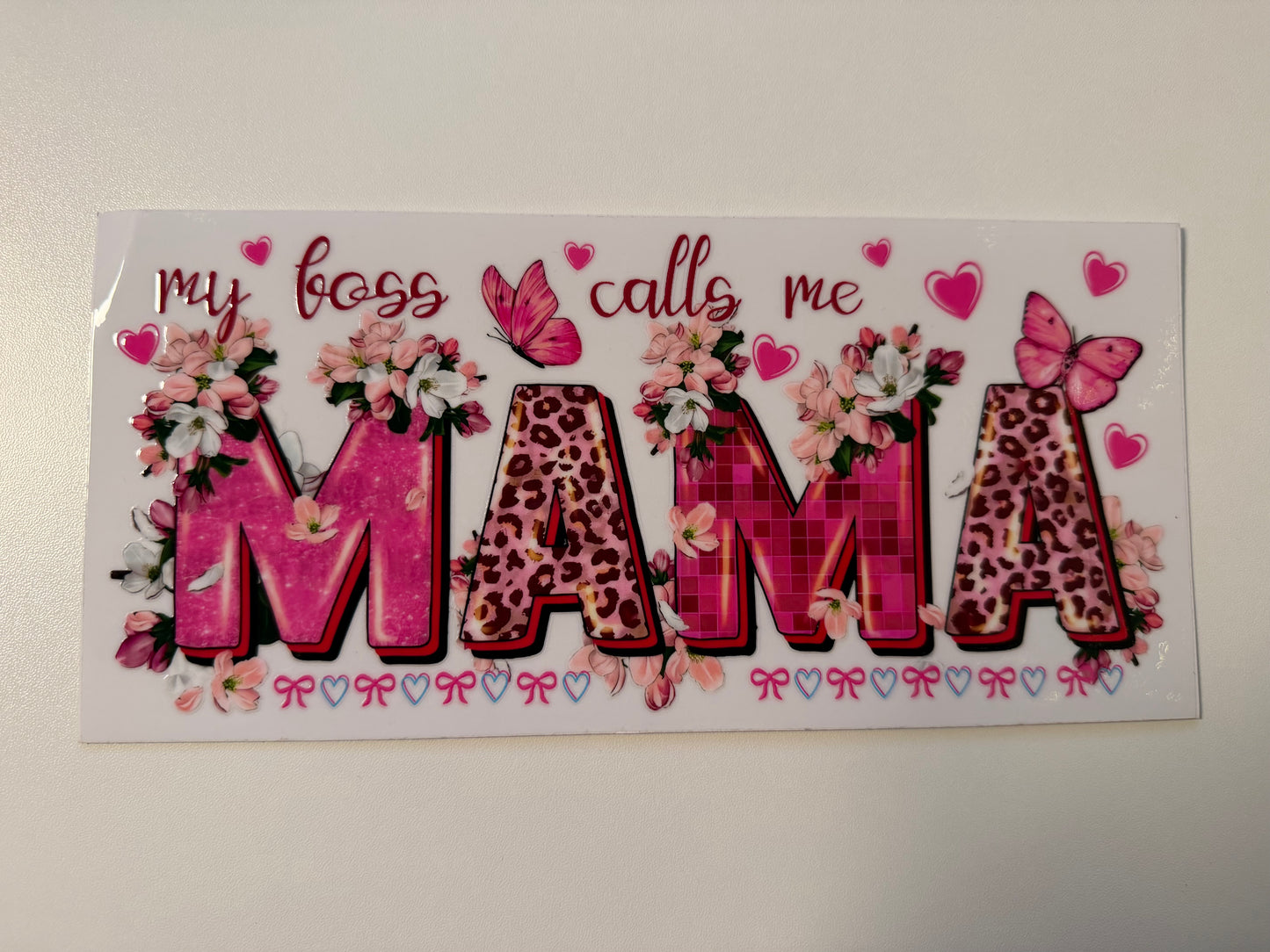 MAMA my boss calls me