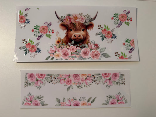 Cow Floral #1 (40 oz only)