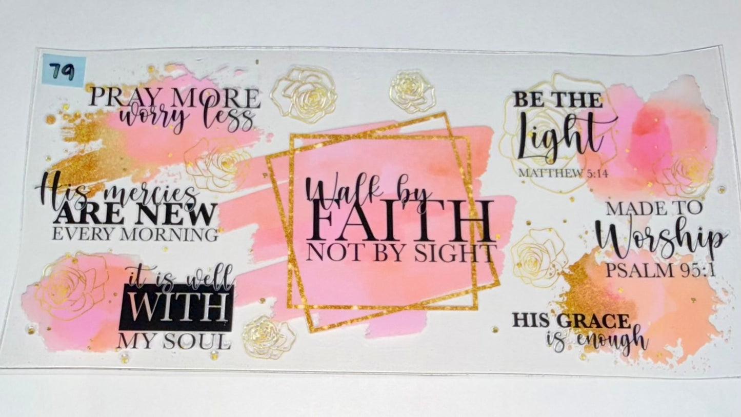 Faith Not By Sight