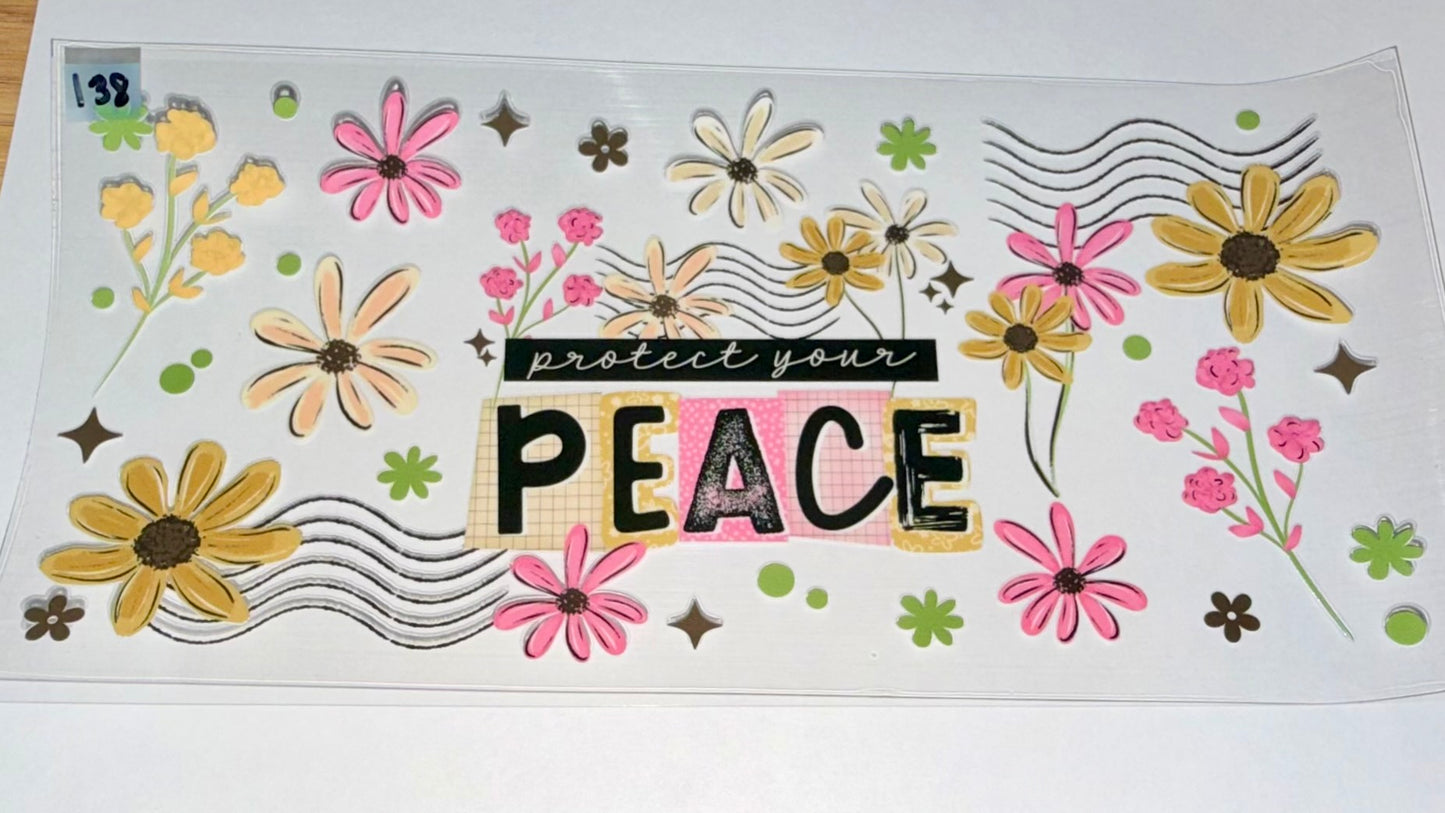 Floral Protect Your Peace