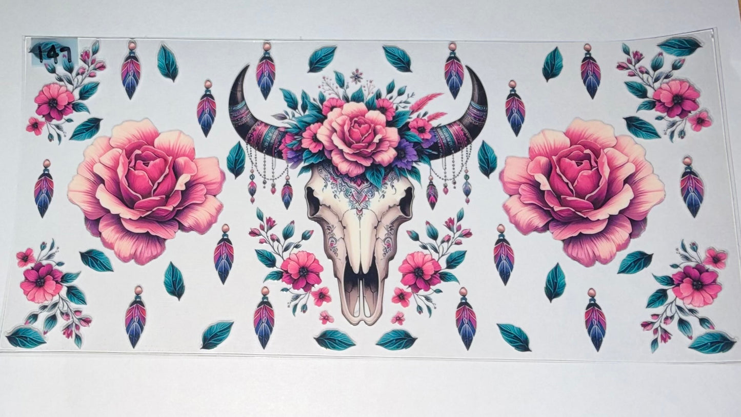 Western Flower Skull