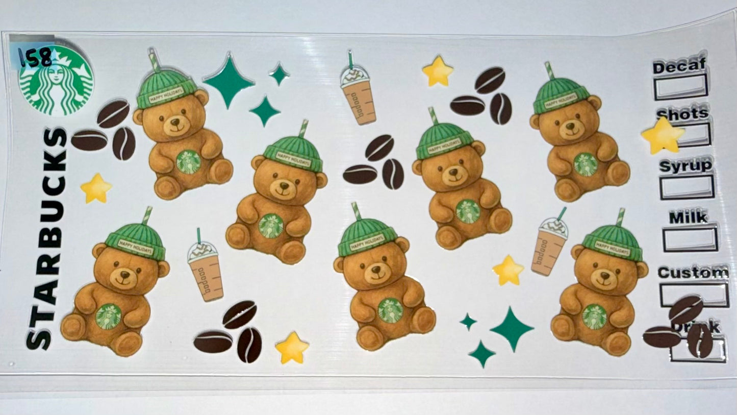 Food Drink Starbies Bear Beans