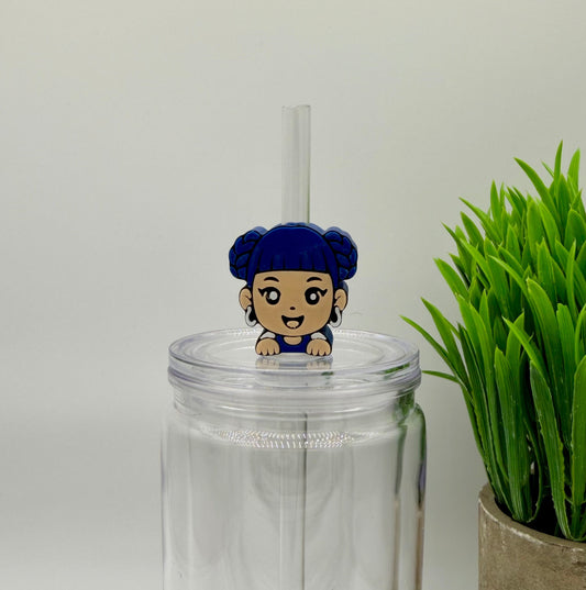 K Pop Straw Topper