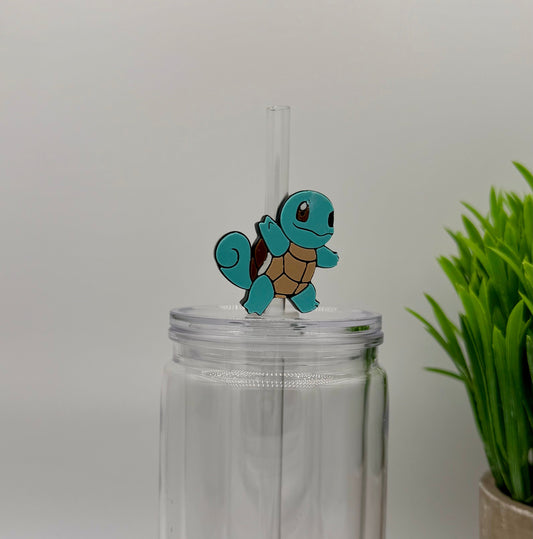 Squirtle Straw Topper