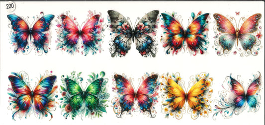 220 Animal Misc Butterflies