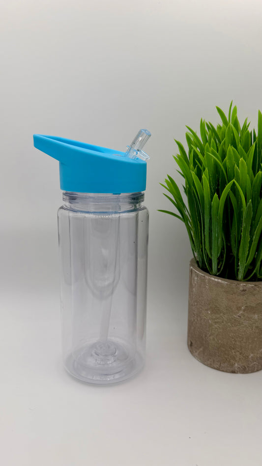 10oz Kids Tumbler | Clear Lid & Straw [Blank Cup]