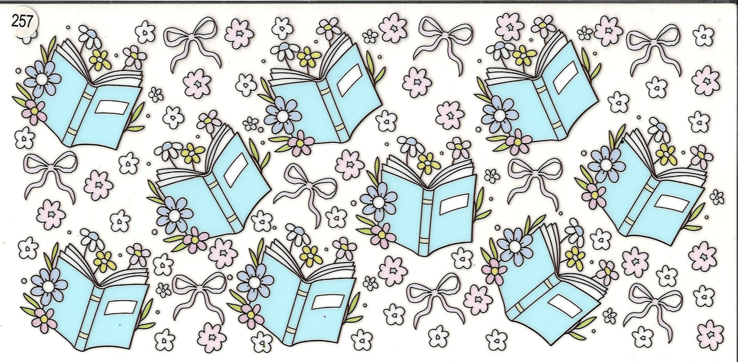 257 Floral Books