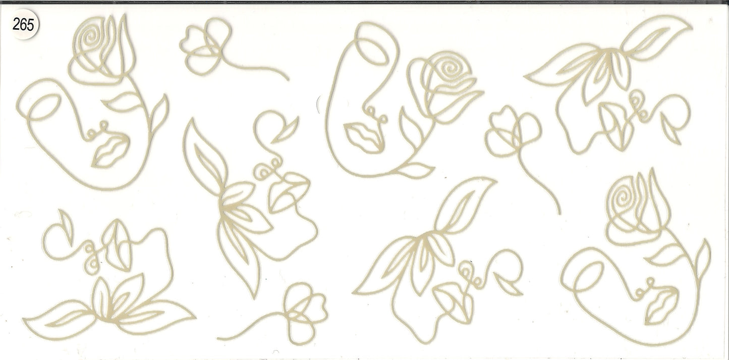 265 Misc Floral Girly