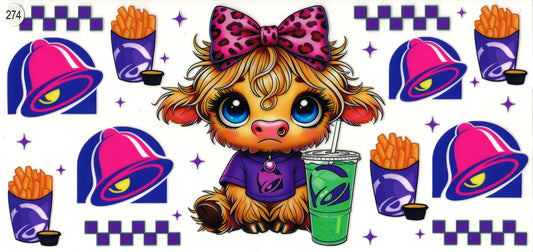 274 Animal Cow Taco