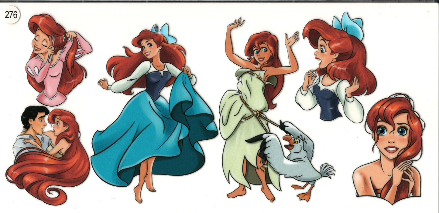 276 Cartoon Mermaid