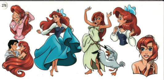 276 Cartoon Mermaid
