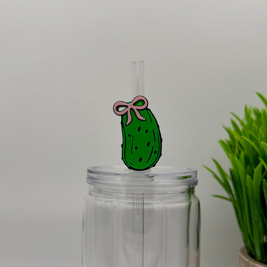 Pickle Straw Topper