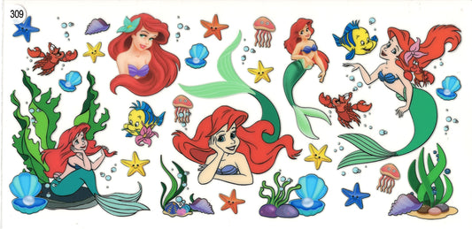 309 Cartoon Mermaid