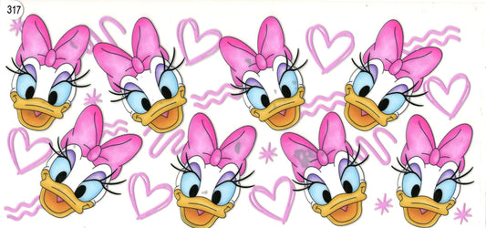 317 Cartoon Duck