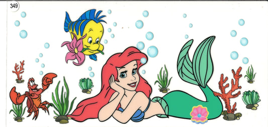349 Cartoon Mermaid