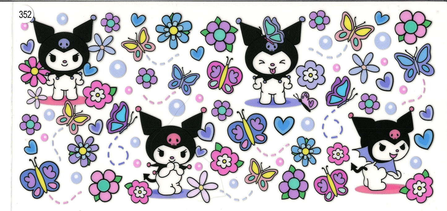352 Cartoon Kuromi