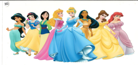 353 Cartoon Princess