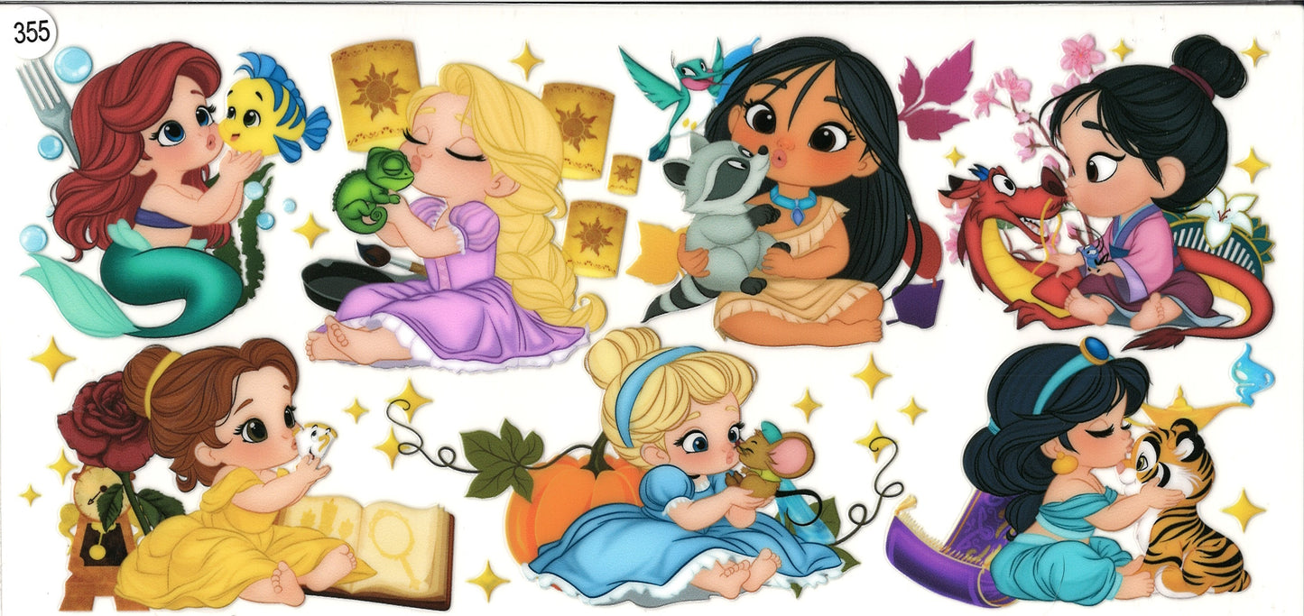 355 Cartoon Princess