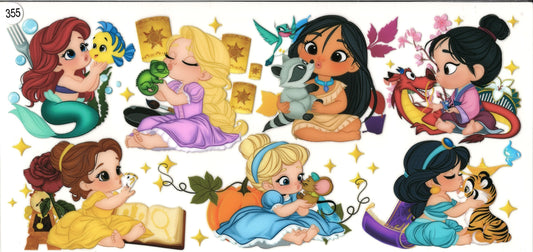 355 Cartoon Princess