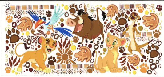 383 Cartoon Lion
