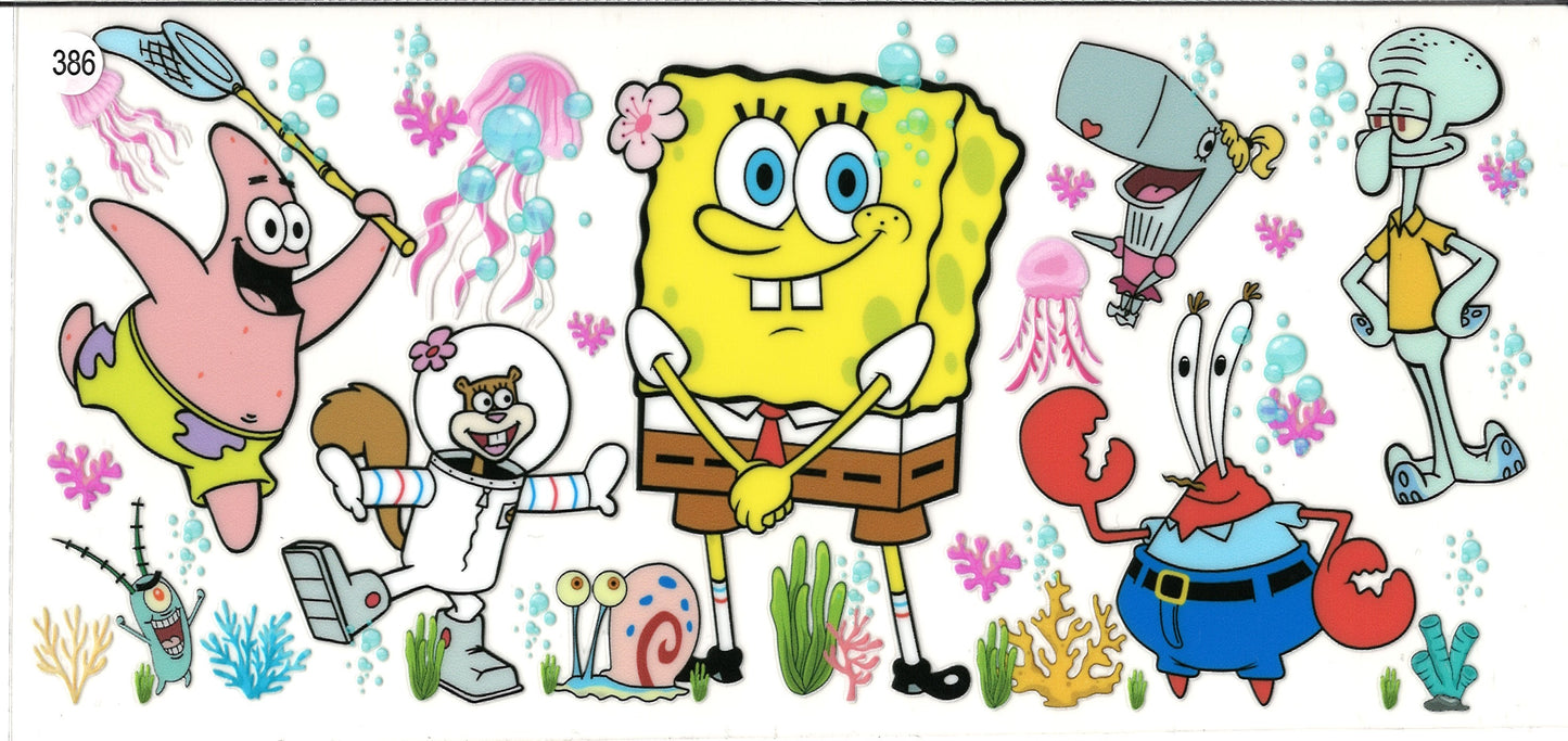 386 Cartoon Sponge