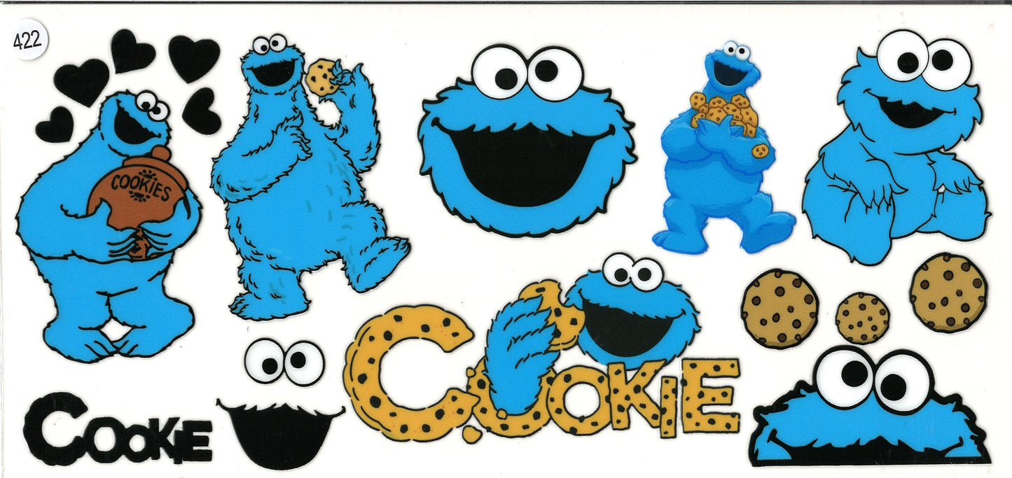 422 Cartoon Cookie