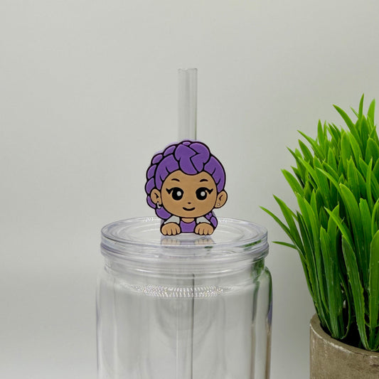 K Pop Straw Topper