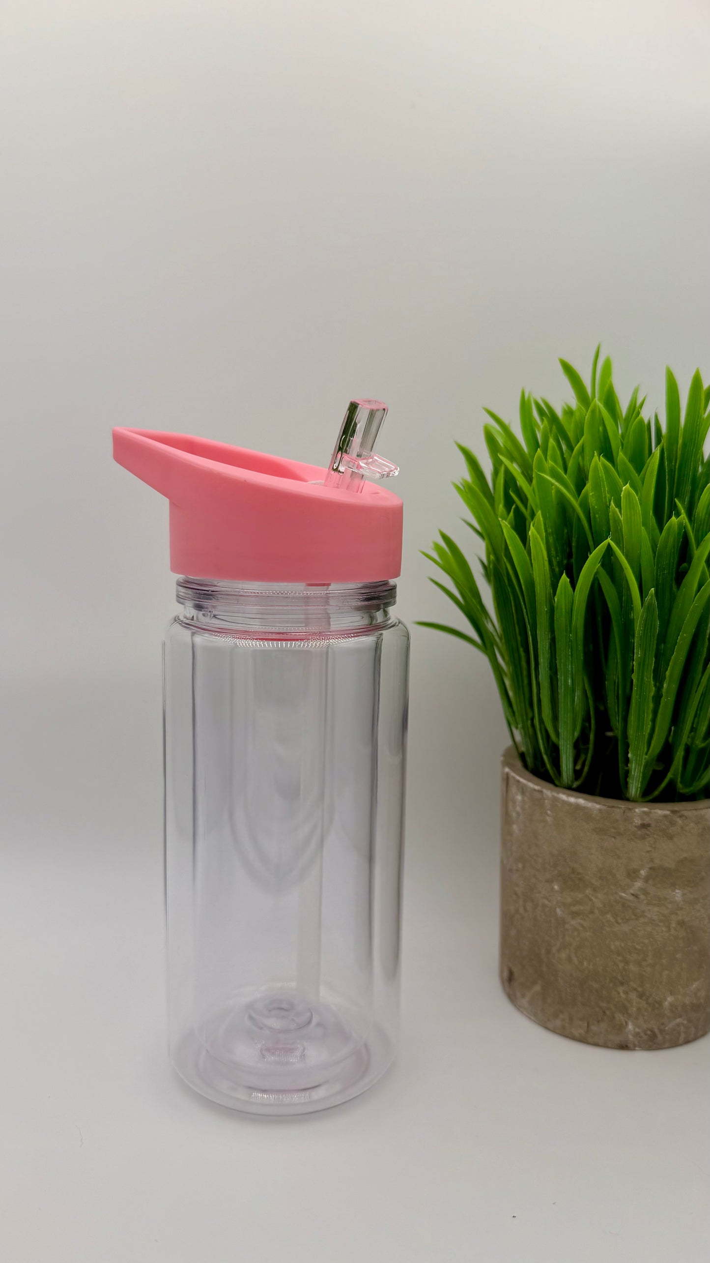 10oz Kids Tumbler | Clear Lid & Straw [Blank Cup]
