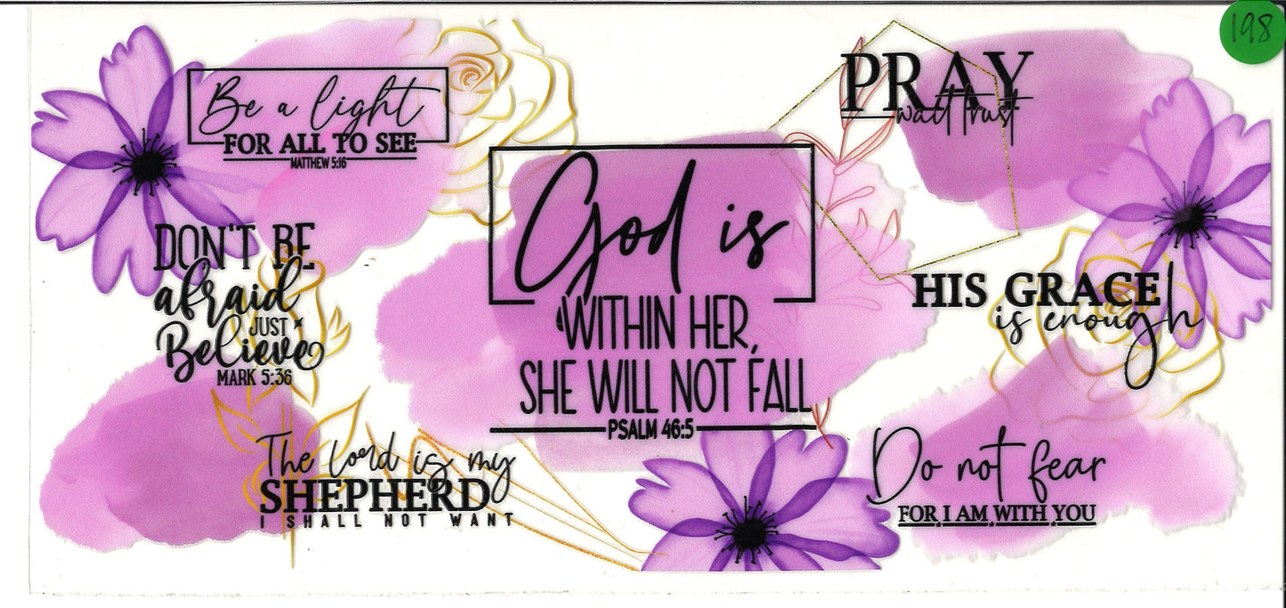 Faith Purple Pray