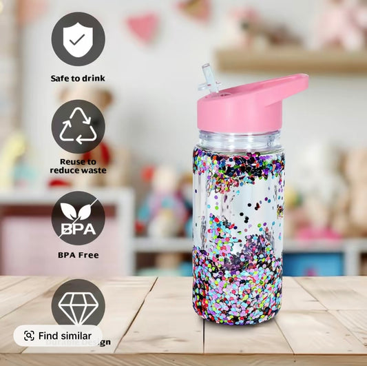 10oz Kids Tumbler | Clear Lid & Straw [Blank Cup]