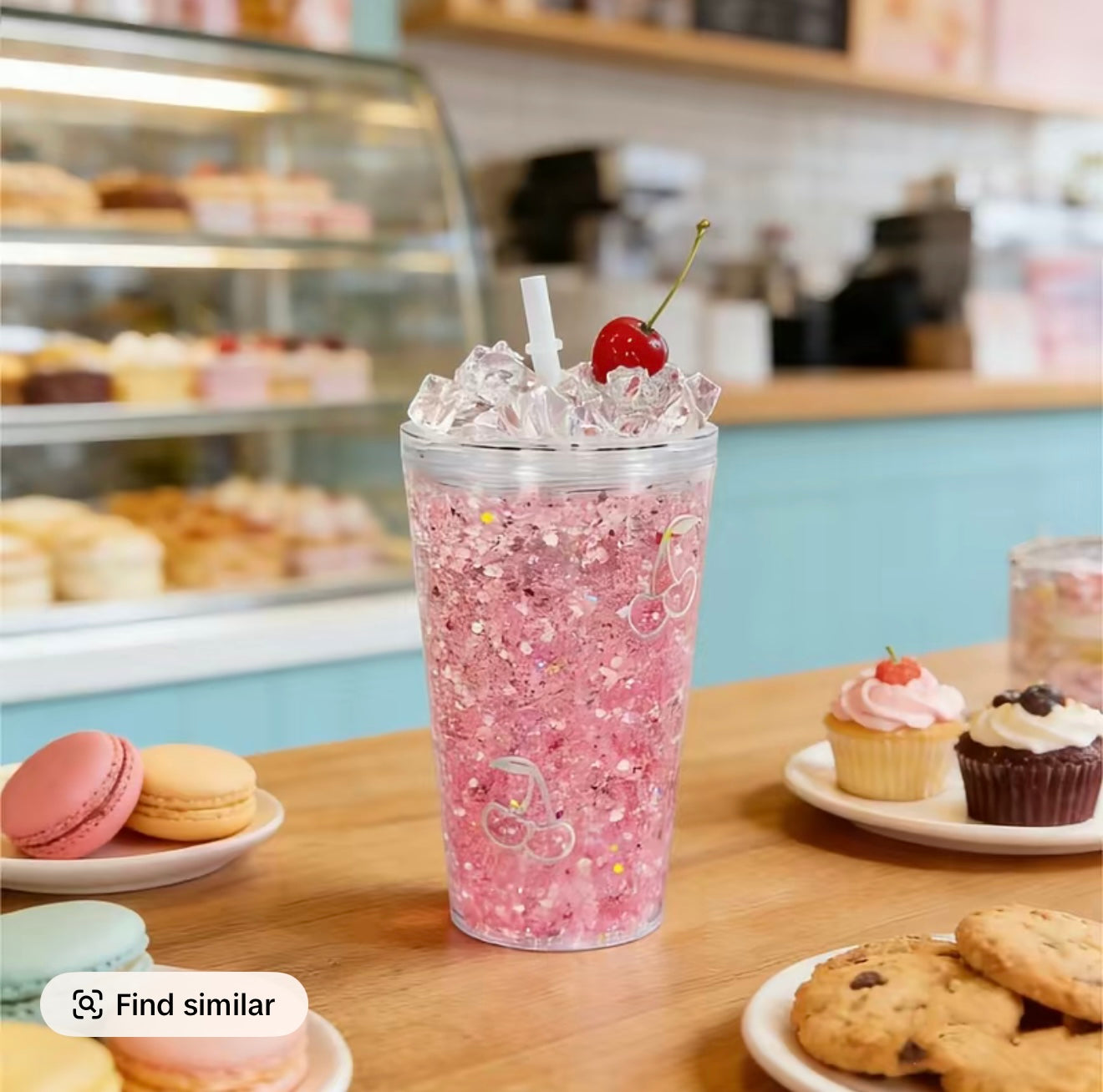 16oz Acrylic Tapered Tumbler | Clear Lid & Straw [Blank Cup]