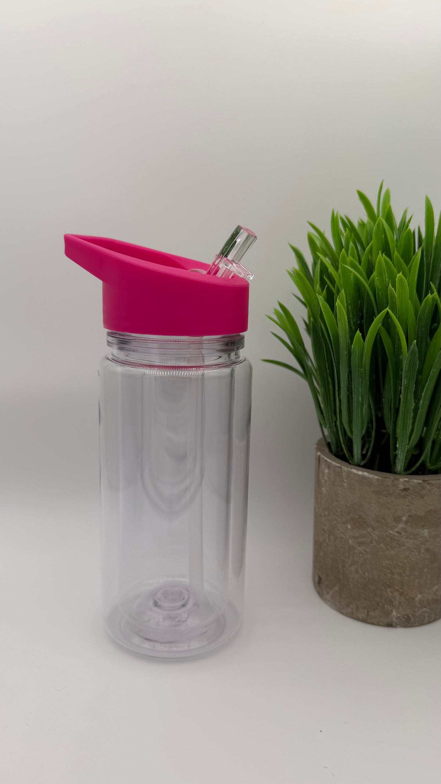 10oz Kids Tumbler | Clear Lid & Straw [Blank Cup]