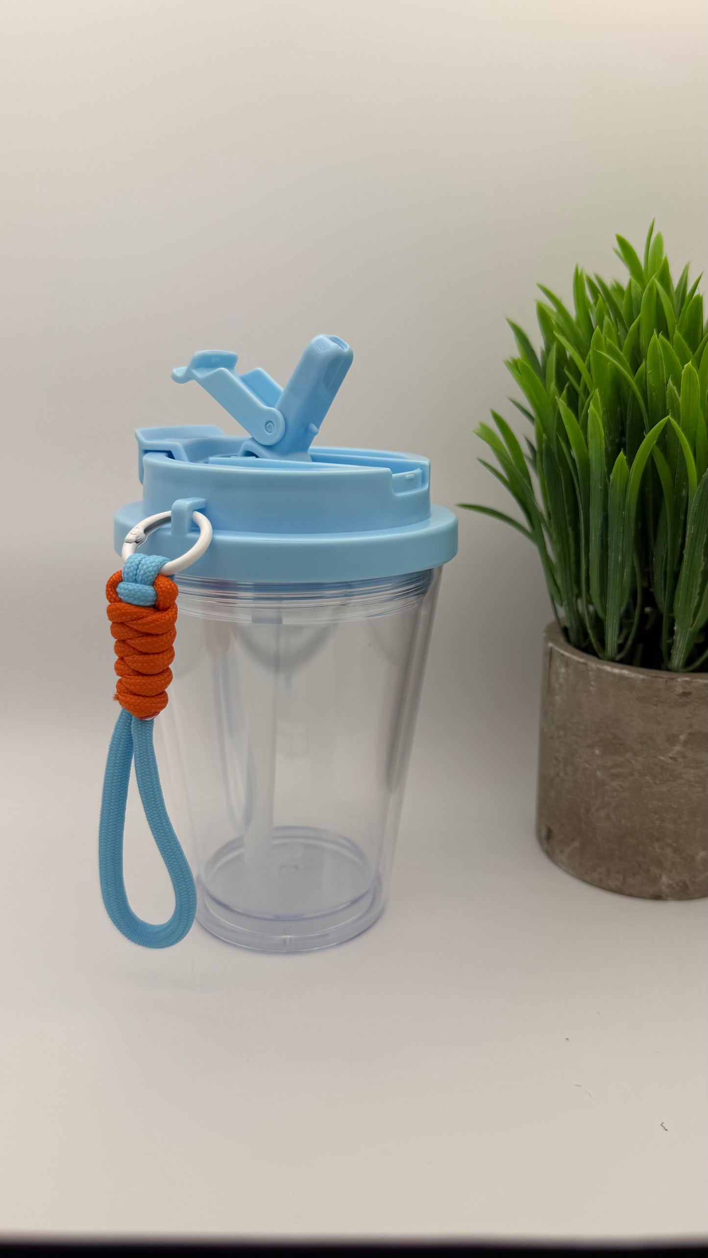 12oz Kids Tapered Tumbler | Colored Leakproof Lid & Colored Straw [Blank Cup] (Copy)