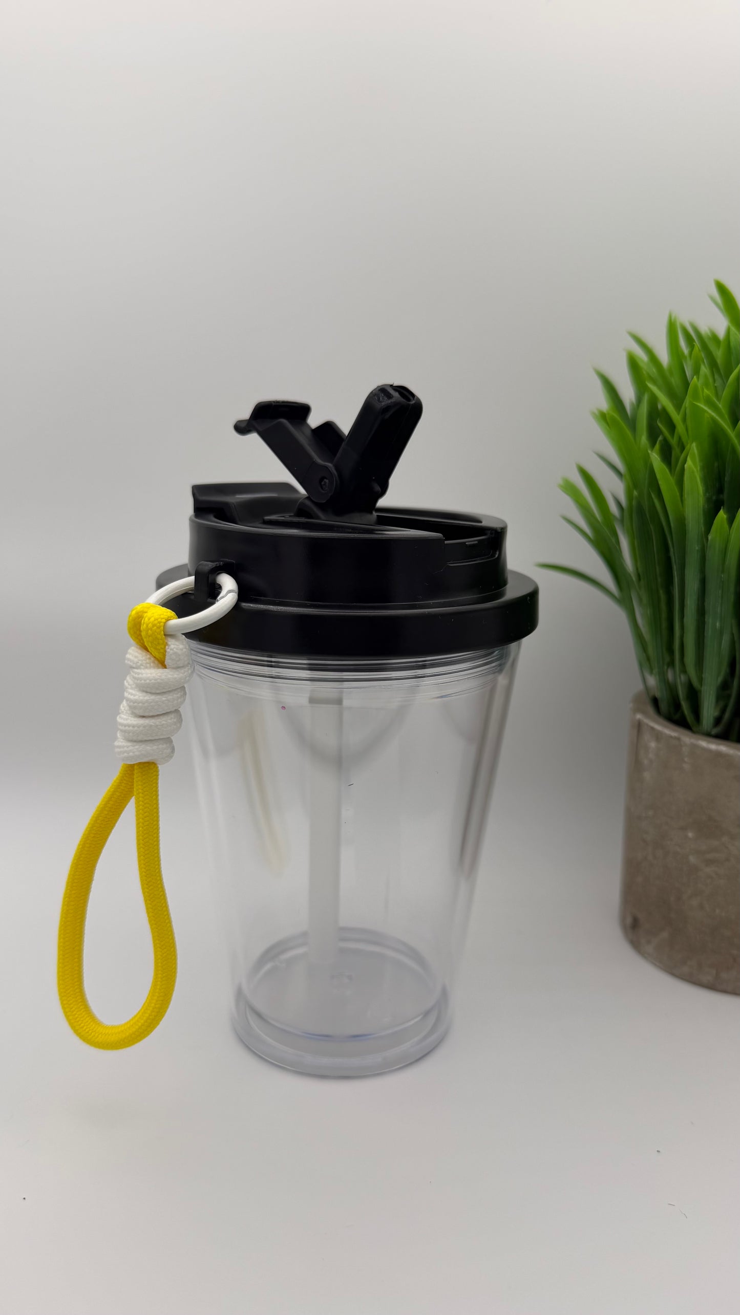 12oz Kids Tapered Tumbler | Colored Leakproof Lid & Colored Straw [Blank Cup] (Copy)