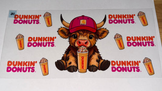 Coffee DD Sprinkles Cow