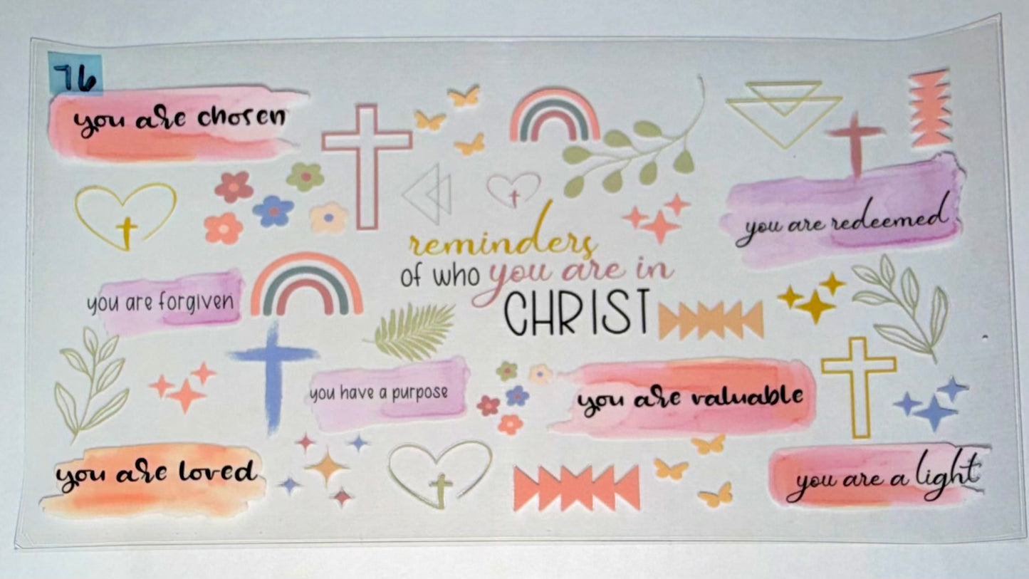 Faith Reminders