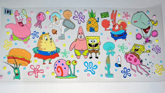 Cartoon SpongeB Crew Fun