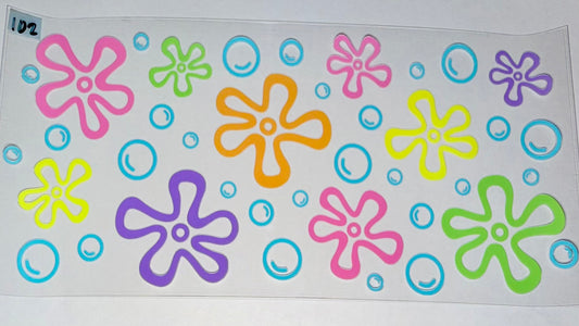 Cartoon SpongeB Flowers