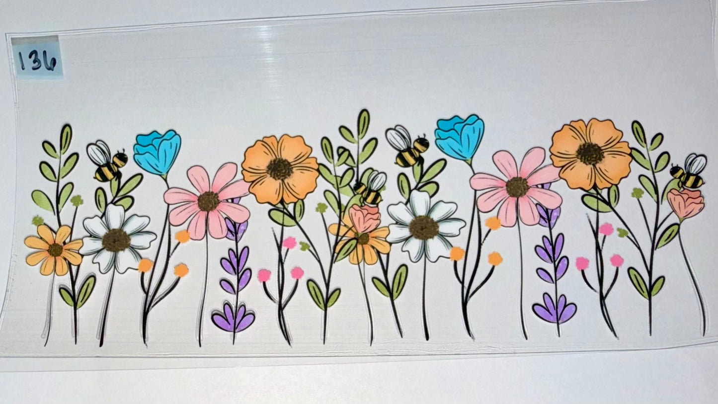 Floral Plant Bees