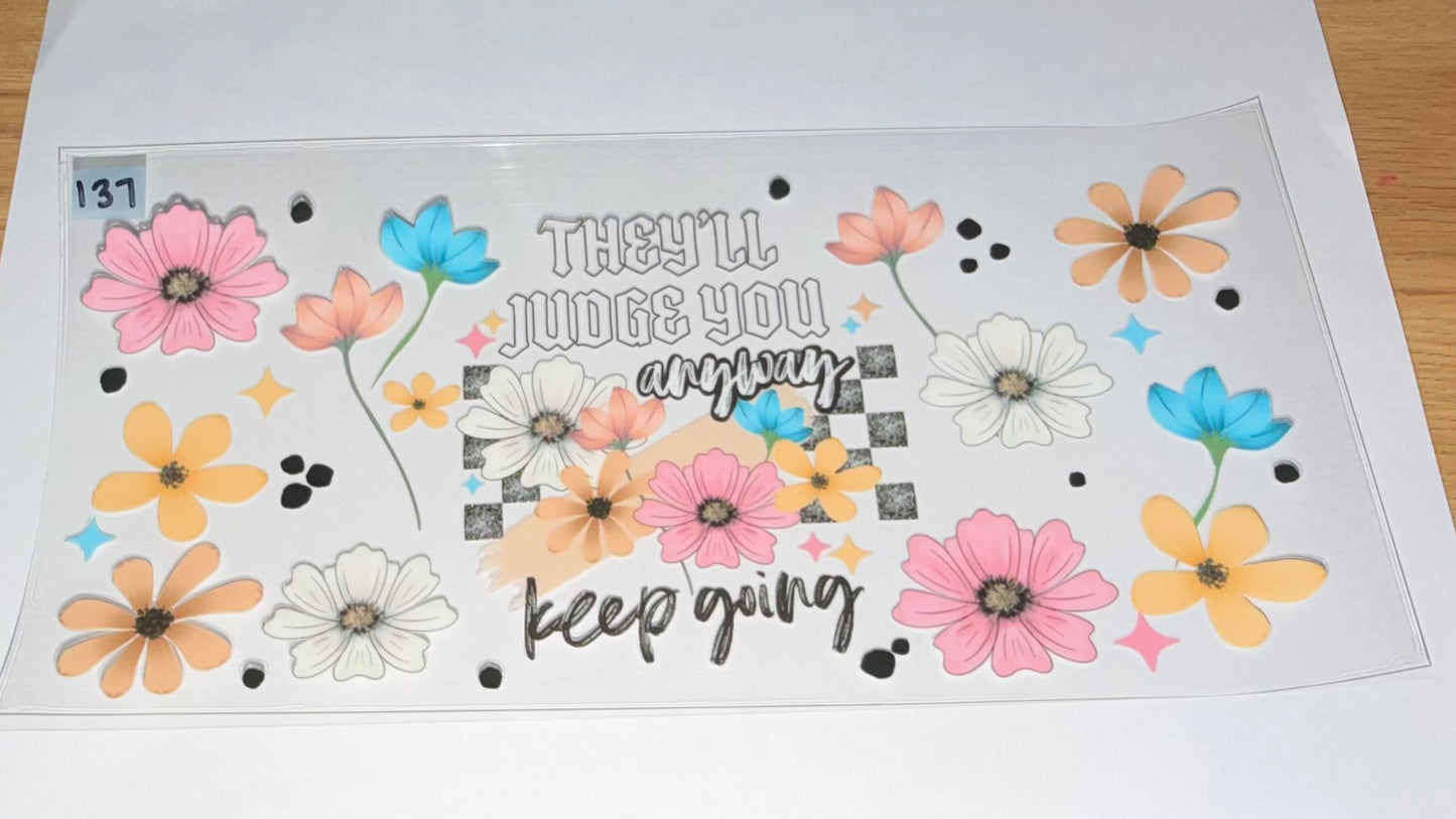 Floral Keep Going