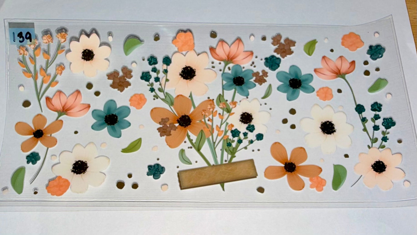 Floral Neutral Colors