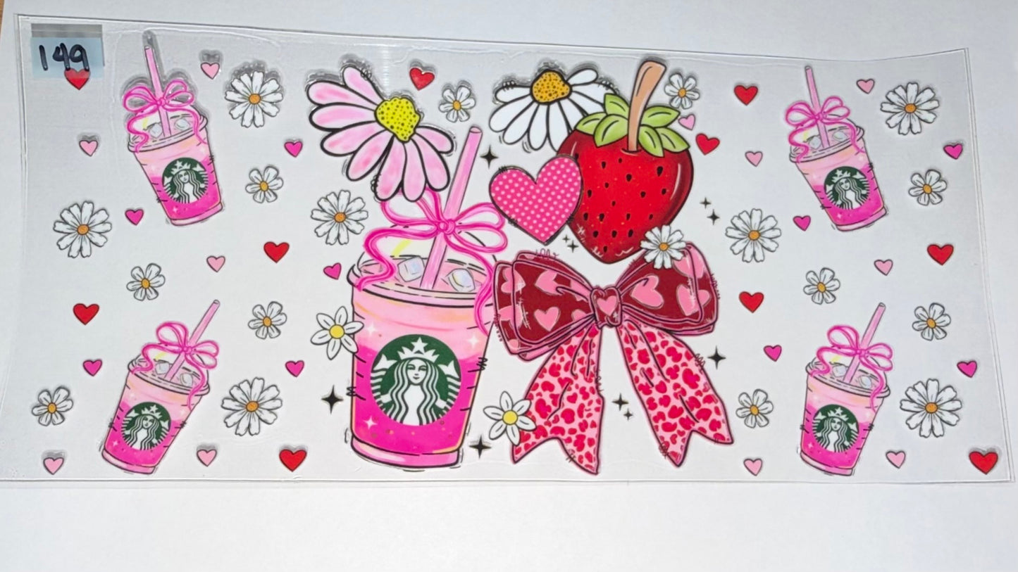 Food Drink Starbies Pink Strawberry