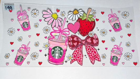 Food Drink Starbies Pink Strawberry