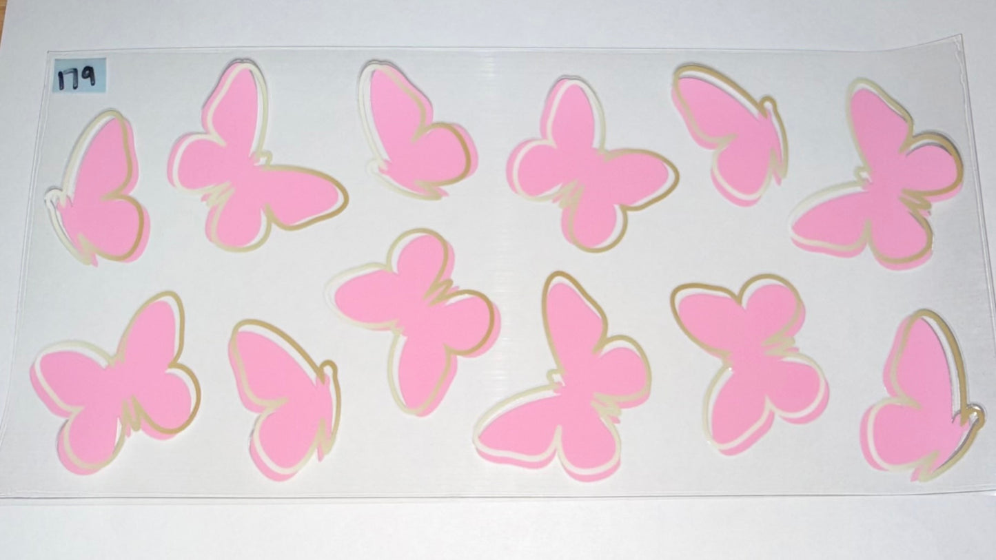 Misc Pink Butterflies