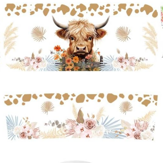 Cow Floral #3 (40 oz only)